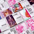 Programme Théâtre Croix Rousse. Graphic Design project by Camille Baudelaire - 08.10.2022