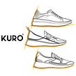 KURO. Un projet de Design , Conception de chaussures, Conception de produits, Illustration traditionnelle , et Esquisse  de BATTASSI - 10.08.2022