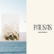Pausas . Un proyecto de Diseño, Br, ing e Identidad y Diseño gráfico de Daniela Garza - 14.08.2022