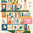 Comerge Calendar Posters. Een project van Traditionele illustratie van Ben Newman - 25.08.2022