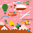 Transport Children's Memory Book. Een project van Traditionele illustratie y  Ontwerp van Ben Newman - 25.08.2022