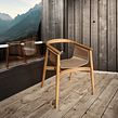Pelle chair for Zeitraum. Un progetto di Design e creazione di mobili di Lorenz+Kaz - 06.09.2022
