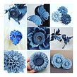 DENIM FLOWER COLLECTION. Un progetto di Design di gioielli e Textile Design di Svetlana Faulkner - 13.09.2022