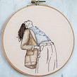 In the Wind. Feltragem com agulha, Bordado, Desenho de moda, e Artesanato projeto de Courtney McLeod - 29.08.2022