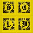 QR GOTHIC TYPE 2022. Traditional illustration, Editorial Design, Graphic Design, T, pograph, Lettering, Vector Illustration, and Creativit project by Norbi Baruch - 09.21.2022