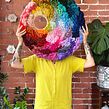 Rainbow Roundie. Arts, and Crafts project by Jen Duffin - Nova Mercury - 09.22.2022