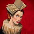 Cartel Feria de Otoño del libro Viejo y antiguo 2022. Un proyecto de Ilustración tradicional, Bellas Artes, Diseño de carteles y Dibujo de Fernando Vicente - 01.10.2022