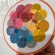 French Knots Pastel. Un projet de Broderie de Coricrafts - 04.10.2022