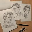 Every Spider-Man🕸️ "No Way Home". Traditional illustration, Character Design, Pencil Drawing, Drawing, Portrait Drawing, Sketchbook, Realistic Drawing, and Artistic Drawing project by Anaïs Gonzalez - 01.04.2022