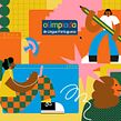 Olimpíada de Língua Portuguesa. Un projet de Conception éditoriale, Illustration numérique, Direction artistique, Br, ing et identité , et Éducation de Estúdio Voador - 11.10.2022