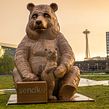Mama bear. Fine Arts, and Sculpture project by Laurence Vallières - 11.01.2022