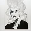 Tape Art Portrait Mural OHHH DE COLOGNE. Een project van  Beeldende kunst,  Urban art, Interieurontwerp y  Interieurdecoratie van Tape That - 03.11.2022