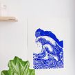 La Vague. Traditional illustration project by Marion Livran - 11.07.2022
