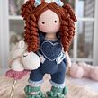 Rebeca y su caballito. Pattern Design project by Tutitas - 11.10.2022