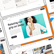 Headspace Website. Design, Web Design, and UX / UI project by Daniele Buffa - 11.11.2022