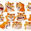 Proyecto Personal: Tale of the Golden Tiger Princess. Design, Character Design, Traditional illustration, and Concept Art project by Diego & Sebastian Ramírez Jacinto - 11.18.2022