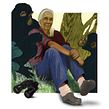 Dr. Jane Goodall. Traditional illustration project by Dominic Bodden - 12.01.2022