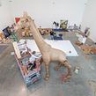 The Giraffe. Fine Arts, Arts, Crafts, Sculpture, and Paper Craft project by Laurence Vallières - 09.29.2018