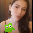 Paty Cantú aprende idiomas en Duolingo. Een project van Digitale marketing y  Contentmarketing van Jimena Gadea - 24.05.2020