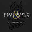 Caligrafía & Lettering 2022. Un proyecto de Lettering, Lettering 3D y Lettering digital de Daniel Hosoya - 03.01.2023