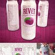 Rivet Hard Seltzer. Design e Ilustração tradicional projeto de Billy Baumann - 06.01.2023