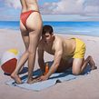Beach Day. Fine Arts, and Painting project by Aidan Barker-Hill - 01.12.2023