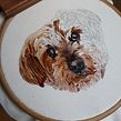 Charlie. Embroider, and Fine Arts project by Santo Cielo - 01.09.2023