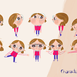 Character Design. Traditional illustration, and Picturebook project by Gozde Eyce - 01.16.2023