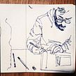 durante_disegni del quotidiano. Traditional illustration, Drawing, Portrait Drawing, Realistic Drawing, Artistic Drawing, Sketchbook, Architecture, Interior Architecture, Writing, Street Art, Pencil Drawing, Stor, telling, Stor, board & Ink Illustration project by Claudio Patanè - 01.31.2023