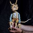 Little devil puppets. Arts, Crafts, Fine Arts, Art To, s, Sculpture, Woodworking, and Painting project by Luděk Burian - 02.01.2023