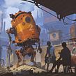 Enchulando el Bot. Un proyecto de Ilustración tradicional, Concept Art y Pintura digital de Alejandro Burdisio - 07.02.2023
