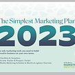 The Simplest Marketing Plan. Marketing, Web Design, Graphic Design, Cop, writing, and Writing project by Ilise Benun - 02.11.2023