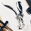 Beauty in the nature_2023_02. Traditional illustration project by zou wei - 01.30.2023