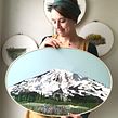 Mt. Rainier Ein Projekt aus dem Bereich Stickerei von Anna Hultin - 26.03.2023