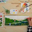 My project for course: Travel Sketchbook Illustration with Gouache. Un progetto di Pittura, Disegno, Sketchbook e Pittura gouache di Jessica Smith - 11.04.2023