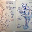Sketchbook illustrations + sketch. Sketching, Sketchbook, Drawing, Figure Drawing, and Traditional illustration project by Alexander Steenhorst - 04.12.2023
