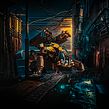 The Alley. Un projet de Photographie, Postproduction photographique , et Créativité de Sergio Instanto - 21.04.2023