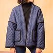 Chaqueta acolchada. Fashion Design, Patternmaking, Dressmaking, and Sewing project by Flor Tregnaghi - 09.01.2021