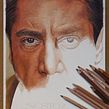 Javier Bardem en lápices de colores. Traditional illustration, Fine Arts, Pencil Drawing, Drawing, Portrait Drawing, and Realistic Drawing project by Néstor Canavarro - 05.12.2023