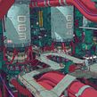 3D Toon-Style Environment Art with Arnold: Factory Reactor. Un progetto di 3D e Animazione 3D di Calder Moore - 15.03.2022