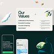 Green Swan Lab. Fighting Climate Change. Un projet de Design , Illustration traditionnelle, Direction artistique, Webdesign, Développement web , et UX / UI de Media.Monks - 24.05.2023