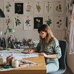 Herbarium by Yerse. Un proyecto de Ilustración tradicional e Ilustración de moda					 de Joana Santamans Mercadé - 01.06.2023