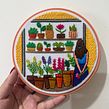 Entre plantas. Embroider project by Coricrafts - 07.03.2023
