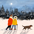 David Suzuki Foundation - Holiday Card Fundraising Campaign 2022. Un proyecto de Diseño, Ilustración tradicional, Ilustración digital, Pintura digital, Dibujo digital, Ilustración editorial, Stor y telling de Alexandra Finkeldey - 17.11.2022