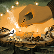 Cottage Life Magazine - Editorial Illustration about Chipmunks (2022). Un proyecto de Ilustración editorial, Ilustración tradicional, Ilustración digital, Dibujo digital, Stor, telling e Ilustración infantil de Alexandra Finkeldey - 20.11.2022