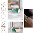 Daisy Green. Un projet de Tissage , et Design de bijoux de Marion Mazô - 29.07.2023