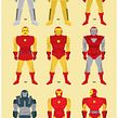 IRON-MAN PROJECT. Design, Traditional illustration, Character Design, Editorial Design, Graphic Design, Comic & Infographics project by Norbi Baruch - 09.03.2023