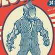 "Slugfest" Illustration for Mezco Toyz Ein Projekt aus dem Bereich Traditionelle Illustration, Grafikdesign, Comic, Vektorillustration und Plakatdesign von Matt Curtis - 26.08.2020