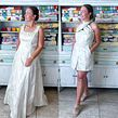 Old prom dress upcycle into a fancy romper! Ein Projekt aus dem Bereich Nähen von Caitlin Trantham - 14.02.2024