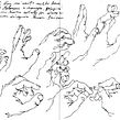 mano che canta. Een project van  Muziek, Kalligrafie,  Tekening y  Artistieke tekening van Claudio Patanè - 15.03.2024